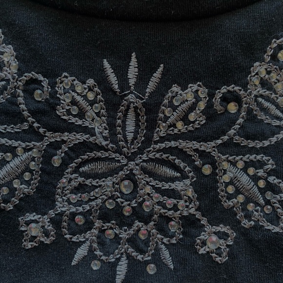 BLACK CAROLYN TAYLOR T SHIRT SIZE XL - Picture 3 of 7